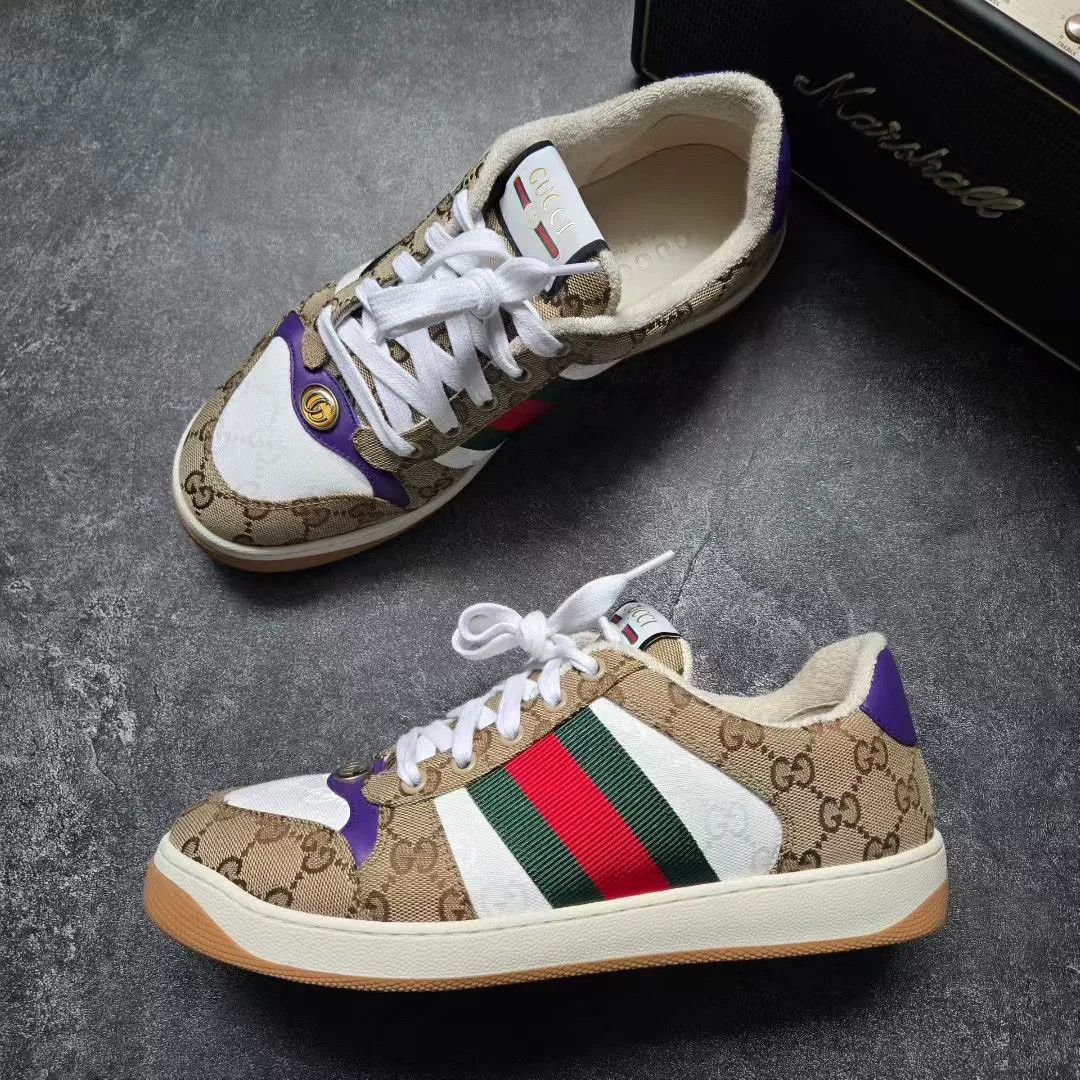Gucci Gucci Brown Lowtop Sneakers 41 Men Size US 8.5 / EU 41-42 - 4 Thumbnail