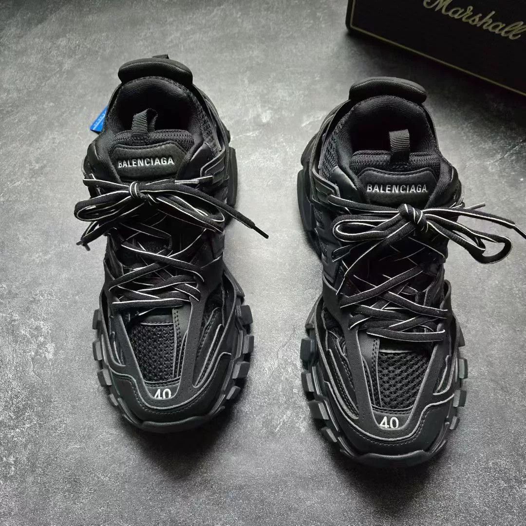 Balenciaga Balenciaga Black Lowtop Sneakers 40 Men Size US 7.5 / EU 40-41 - 3 Thumbnail