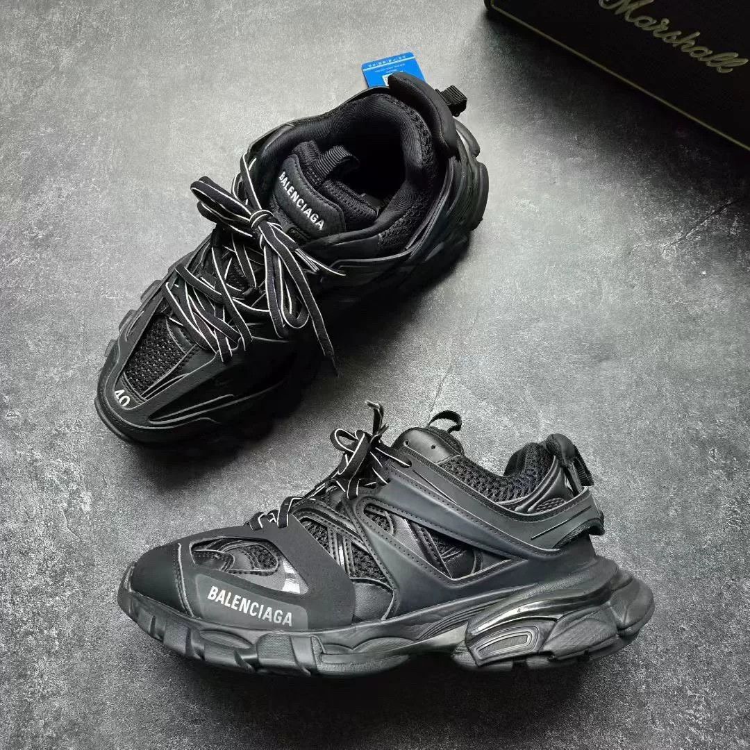 Balenciaga Balenciaga Black Lowtop Sneakers 40 Men Size US 7.5 / EU 40-41 - 4 Thumbnail