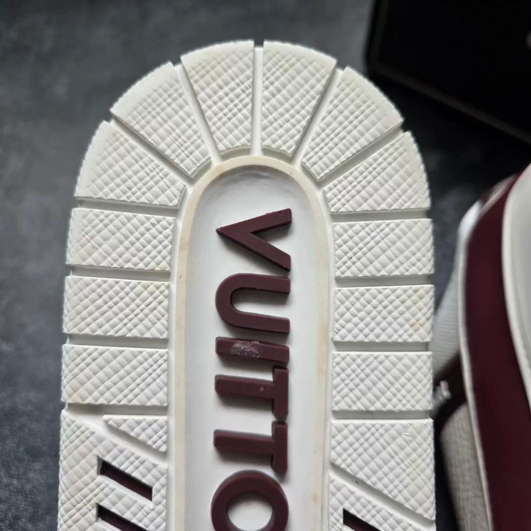 Louis Vuitton Louis Vuitton Training Red Lowtop Sneakers 42 Men Size US 9 / EU 42 - 8 Thumbnail