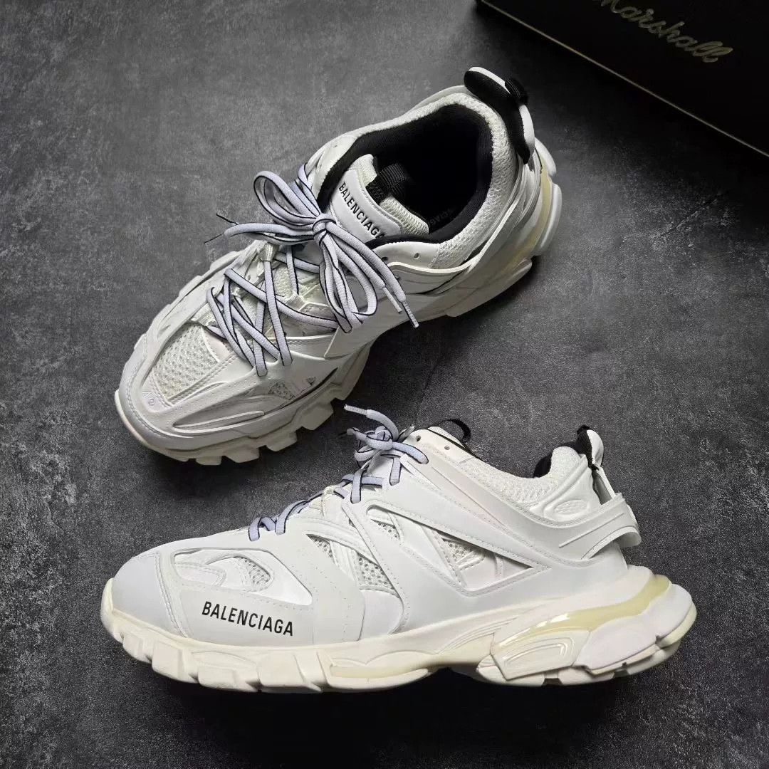 Balenciaga Balenciaga White Lowtop Sneakers 43 Men Size US 10 / EU 43 - 4 Thumbnail
