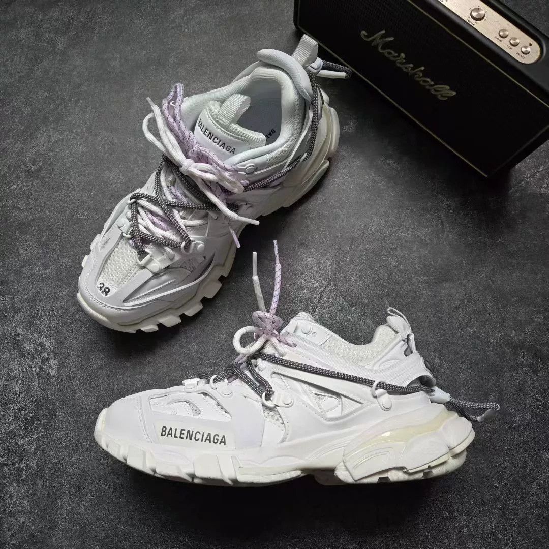 Balenciaga Balenciaga White Lowtop Sneakers 38 Women Size US 7.5 / IT 37.5 - 4 Thumbnail