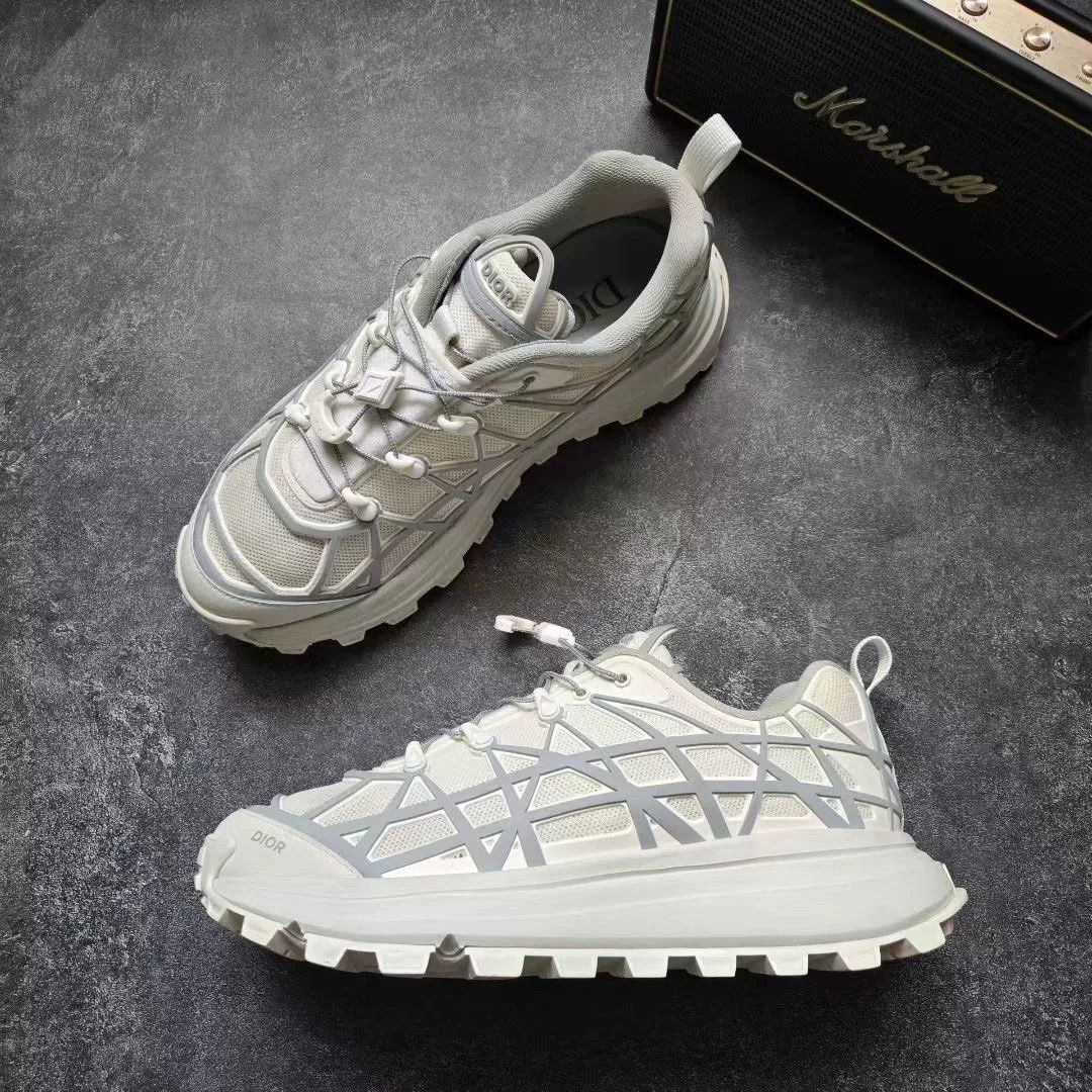 Dior Dior White Lowtop Sneakers 31 Men Size US 5 / EU 37 - 4 Thumbnail