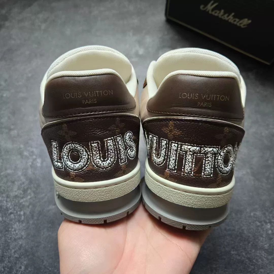 Louis Vuitton Louis Vuitton Training Brown Lowtop Sneakers 42 Men Size US 9 / EU 42 - 6 Thumbnail