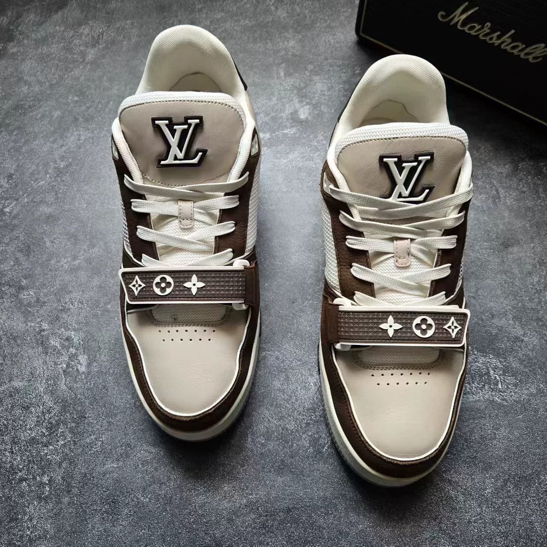 Louis Vuitton Louis Vuitton Training Brown Lowtop Sneakers 42 Men Size US 9 / EU 42 - 3 Thumbnail