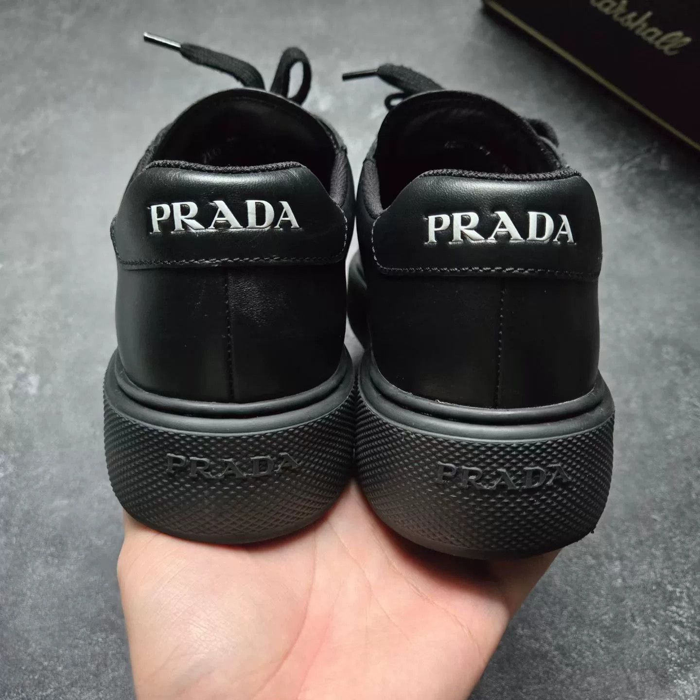 Prada Prada Black Lowtop Sneakers 42 Men Size US 9 / EU 42 - 6 Thumbnail