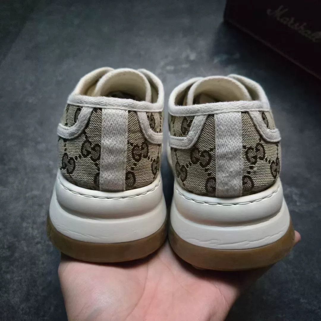 Gucci Gucci White Lowtop Sneakers 42 Men Size US 9 / EU 42 - 6 Thumbnail