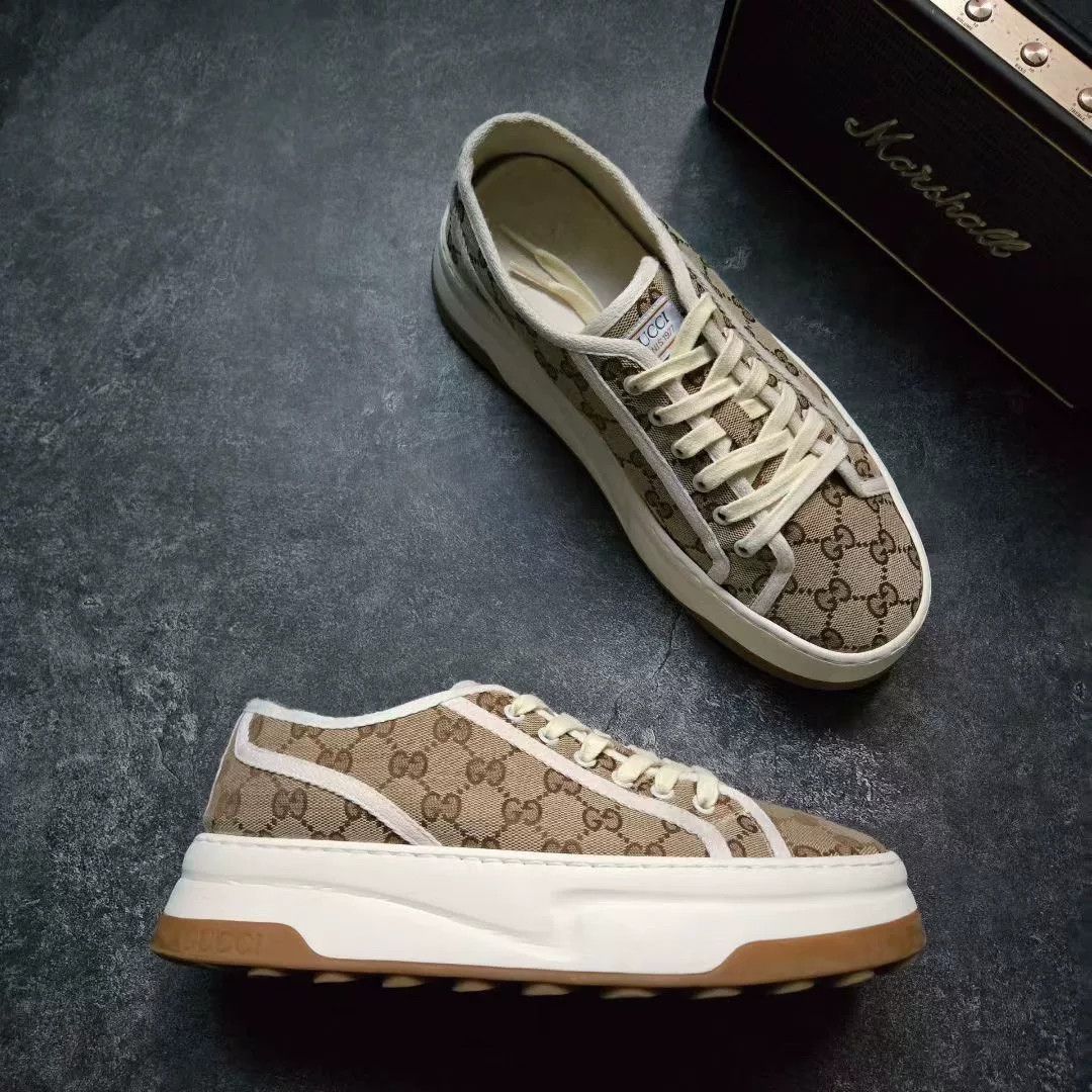 Gucci Gucci White Lowtop Sneakers 42 Men Size US 9 / EU 42 - 5 Thumbnail