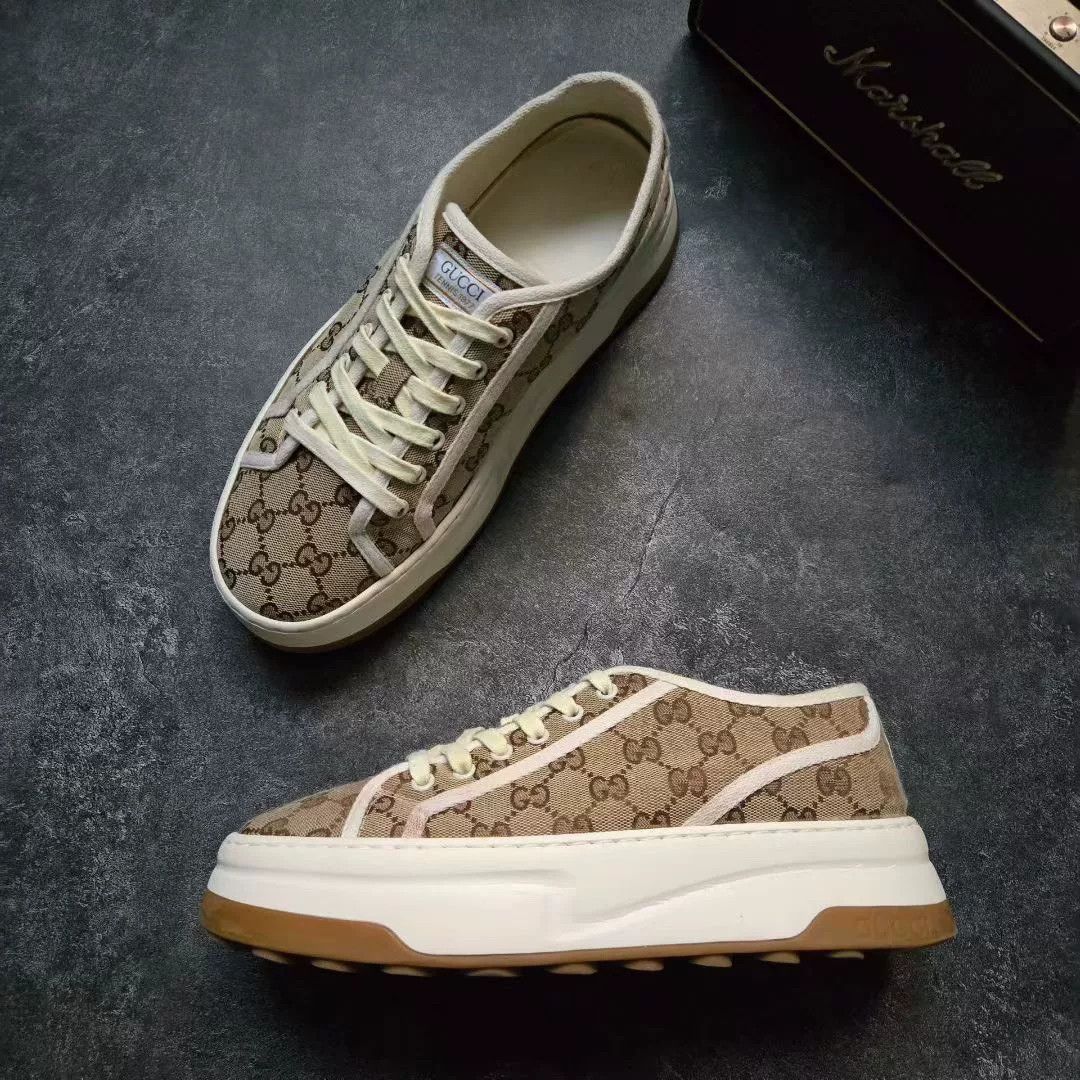 Gucci Gucci White Lowtop Sneakers 42 Men Size US 9 / EU 42 - 4 Thumbnail