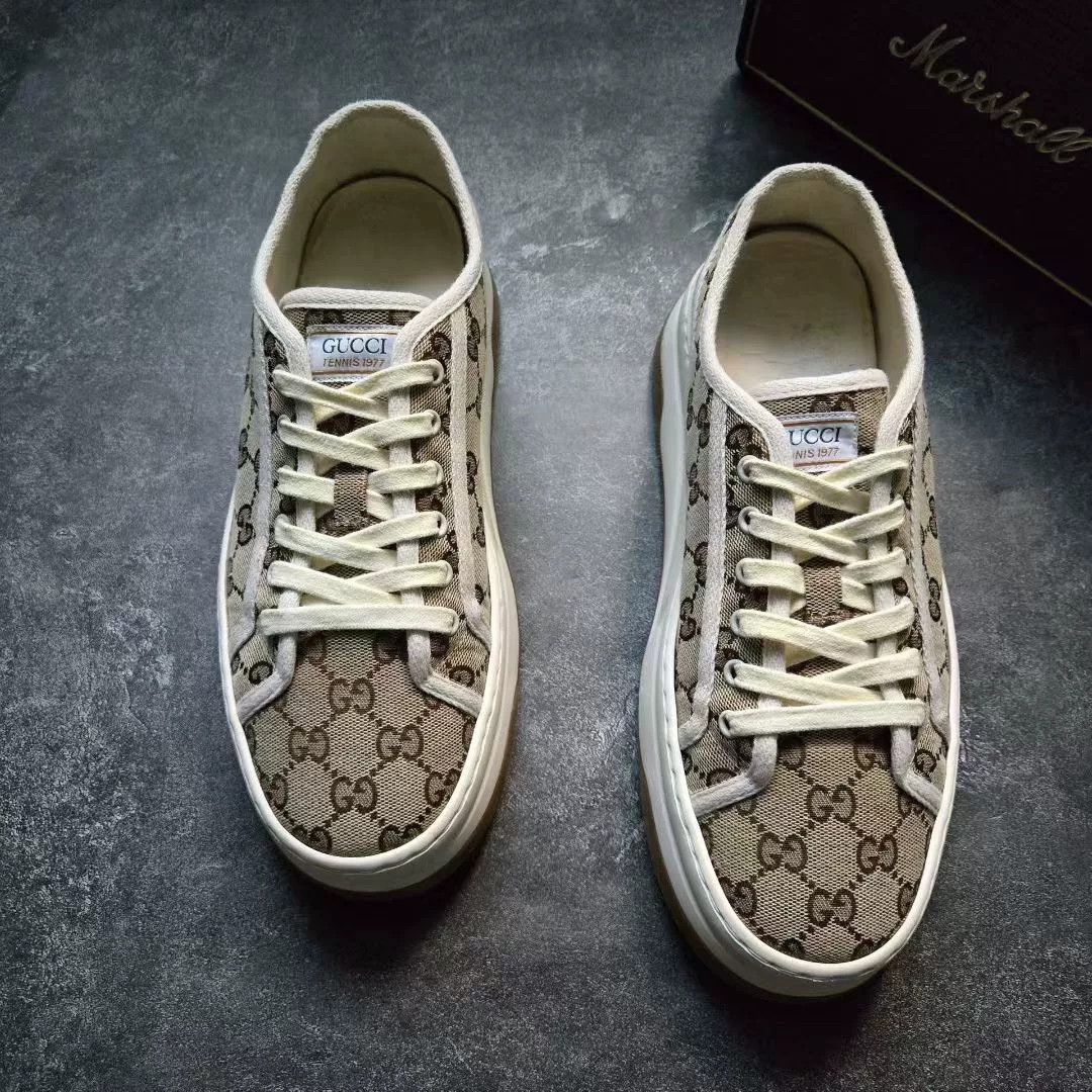 Gucci Gucci White Lowtop Sneakers 42 Men Size US 9 / EU 42 - 3 Thumbnail