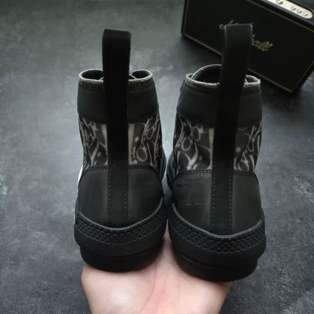 Dior Dior Black Hitop Sneakers 23 Men Size US 10 / EU 43 - 6 Thumbnail