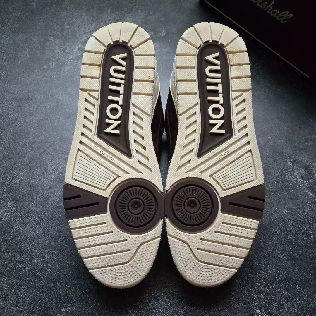 Louis Vuitton Louis Vuitton Training Brown Lowtop Sneakers 41 Men Size US 8.5 / EU 41-42 - 7 Thumbnail