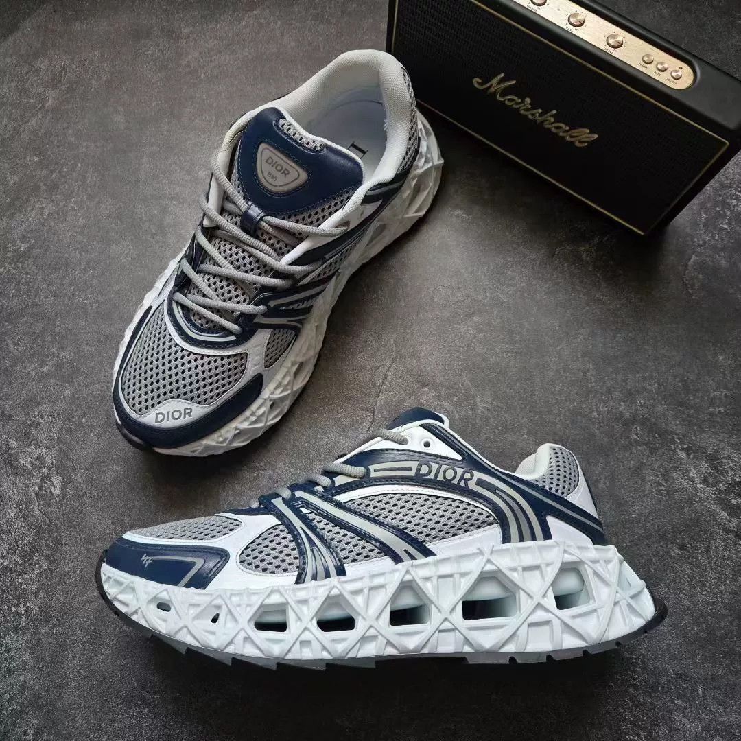 Dior Dior Blue Lowtop Sneakers 35 Men Size US 5 / EU 37 - 4 Thumbnail
