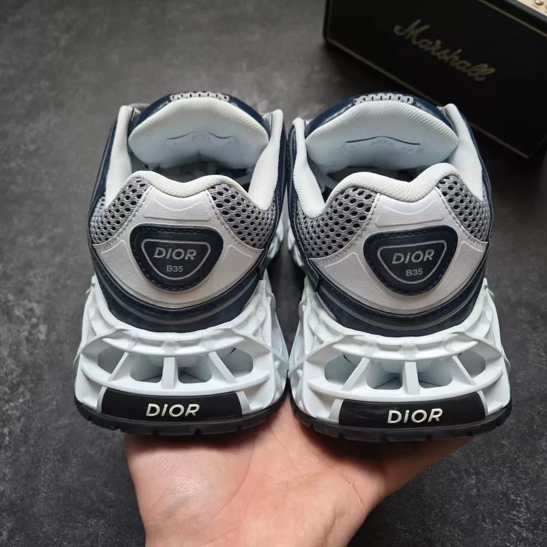 Dior Dior Blue Lowtop Sneakers 35 Men Size US 5 / EU 37 - 6 Thumbnail