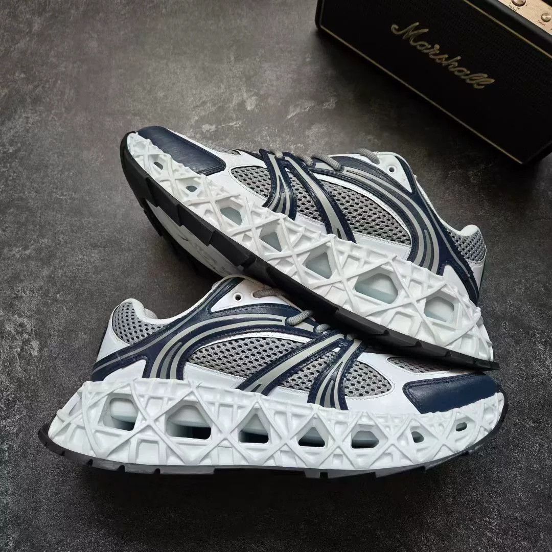 Dior Dior Blue Lowtop Sneakers 35 Men Size US 5 / EU 37 - 2 Thumbnail