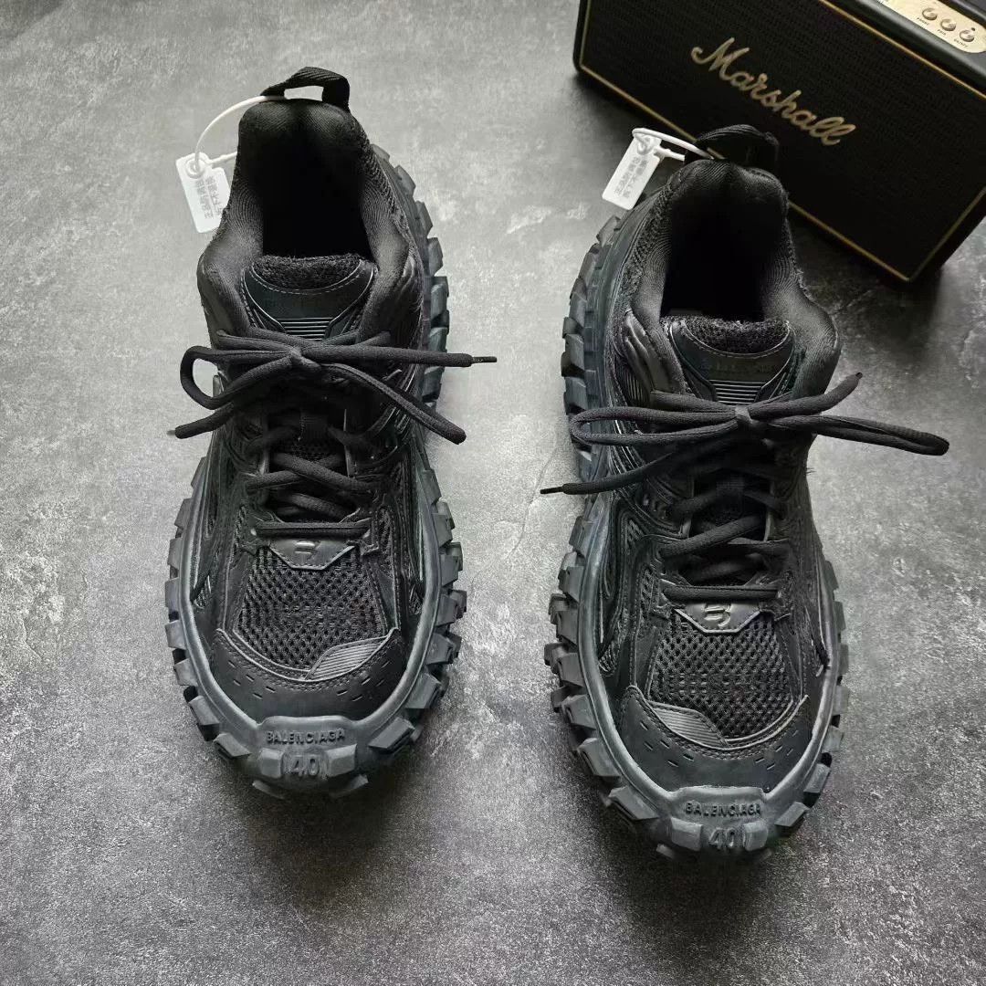 Balenciaga Balenciaga Black Lowtop Sneakers 40 Men Size US 7.5 / EU 40-41 - 3 Thumbnail