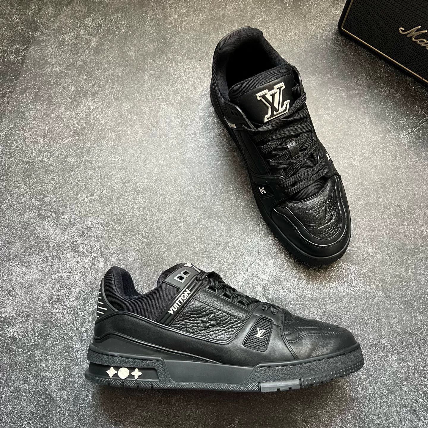 Louis Vuitton Louis Vuitton Training Black Lowtop Sneakers 42 Men Size US 9 / EU 42 - 5 Thumbnail