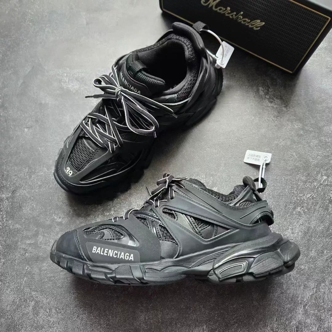 Balenciaga Balenciaga Black Lowtop Sneakers 39 Men Size US 6.5 / EU 39-40 - 4 Thumbnail