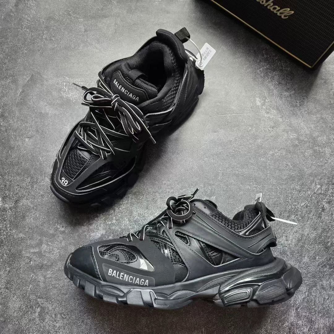 Balenciaga Balenciaga Black Lowtop Sneakers 39 Men Size US 6.5 / EU 39-40 - 4 Thumbnail