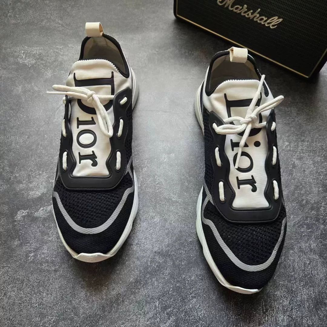 Dior Dior Mesh Black Lowtop Sneakers 42 Men Size US 9 / EU 42 - 3 Thumbnail