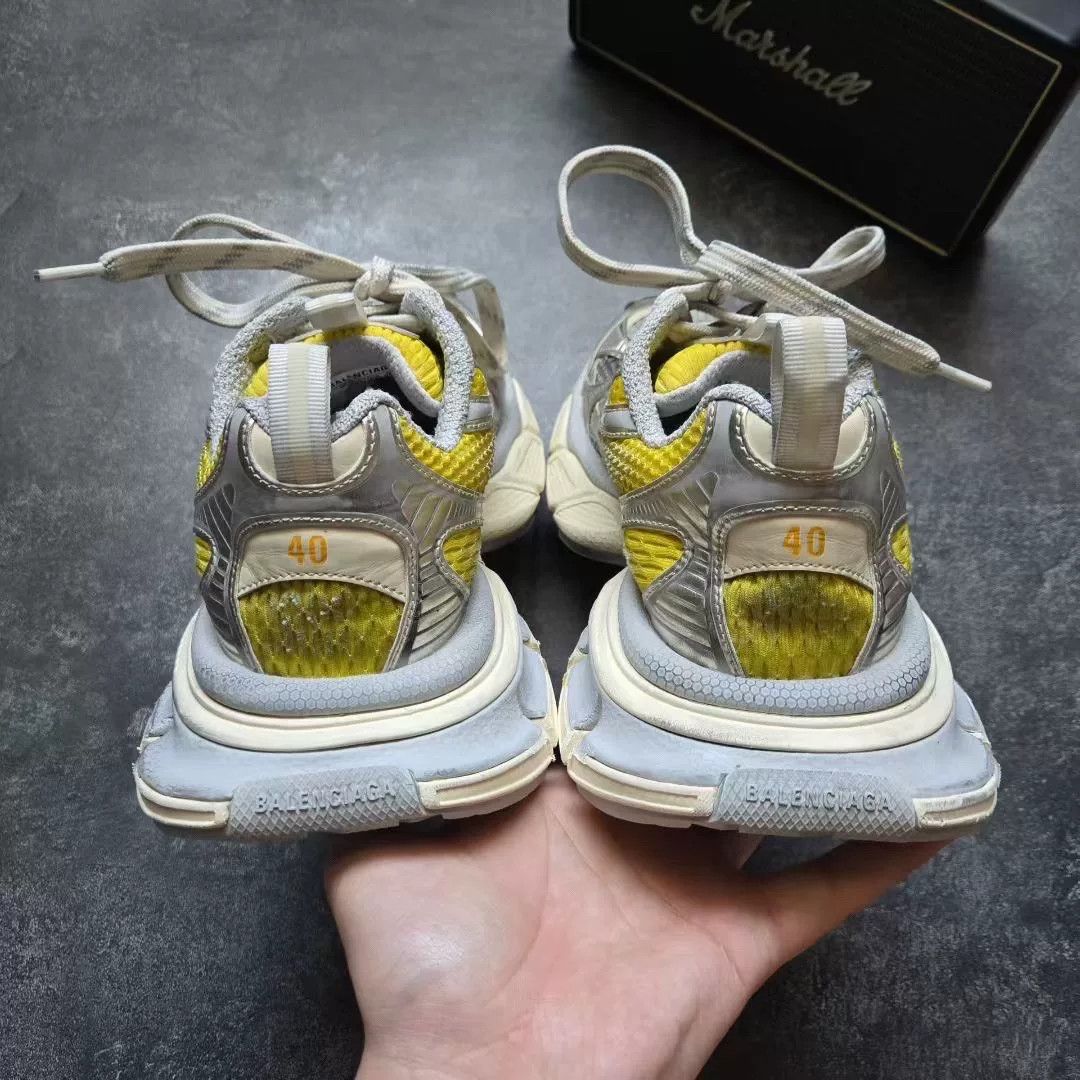 Balenciaga Balenciaga Silver Lowtop Sneakers XXXL Men Size US 10 / EU 43 - 6 Thumbnail