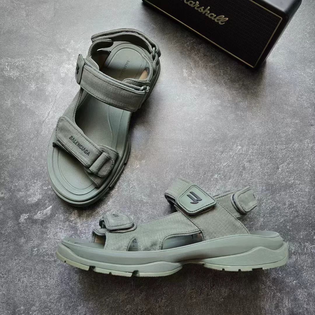 Balenciaga Balenciaga Green Sandals 41 Men Size US 8.5 / EU 41-42 - 4 Thumbnail