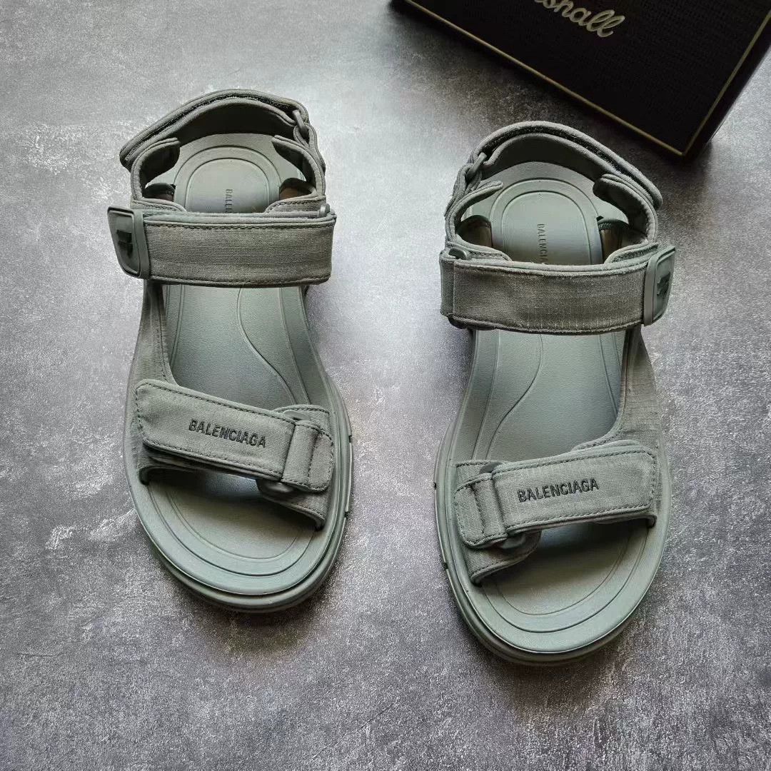 Balenciaga Balenciaga Green Sandals 41 Men Size US 8.5 / EU 41-42 - 3 Thumbnail