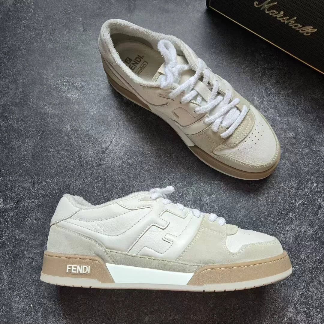 Fendi Fendi White Lowtop Sneakers 11 Men Size US 11 / EU 44 - 5 Thumbnail