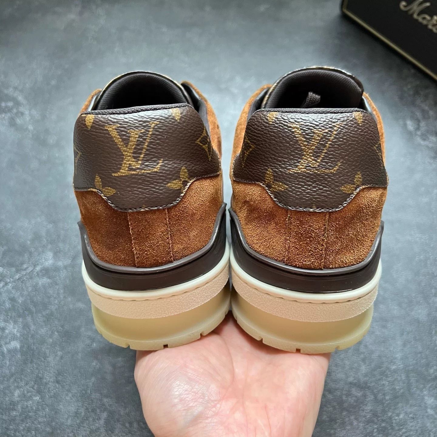 Louis Vuitton Louis Vuitton Training Brown Lowtop Sneakers 11 Men Size US 11 / EU 44 - 6 Thumbnail