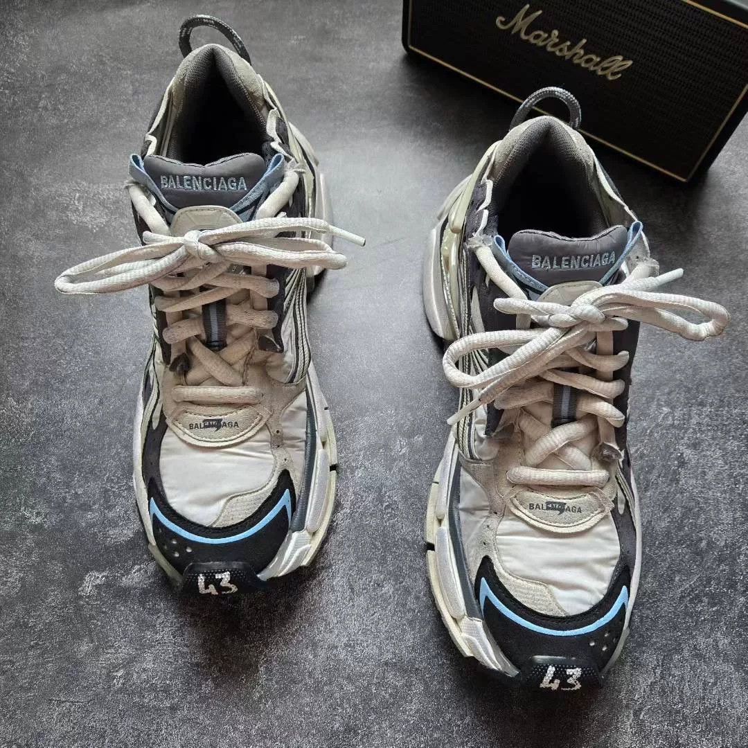 Balenciaga Balenciaga Running Black Lowtop Sneakers 43 Men Size US 10 / EU 43 - 3 Thumbnail