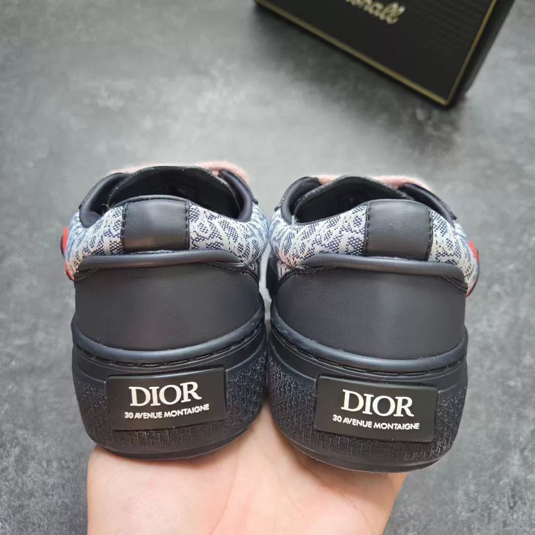 Dior Dior Collab Limited Blue Lowtop Sneakers 37 Women Size US 6.5 / IT 36.5 - 6 Thumbnail