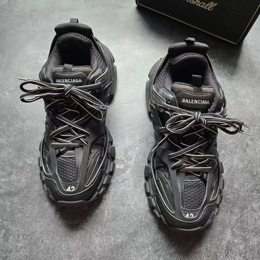 Balenciaga Balenciaga Black Lowtop Sneakers 42 Men Size US 9 / EU 42 - 3 Thumbnail