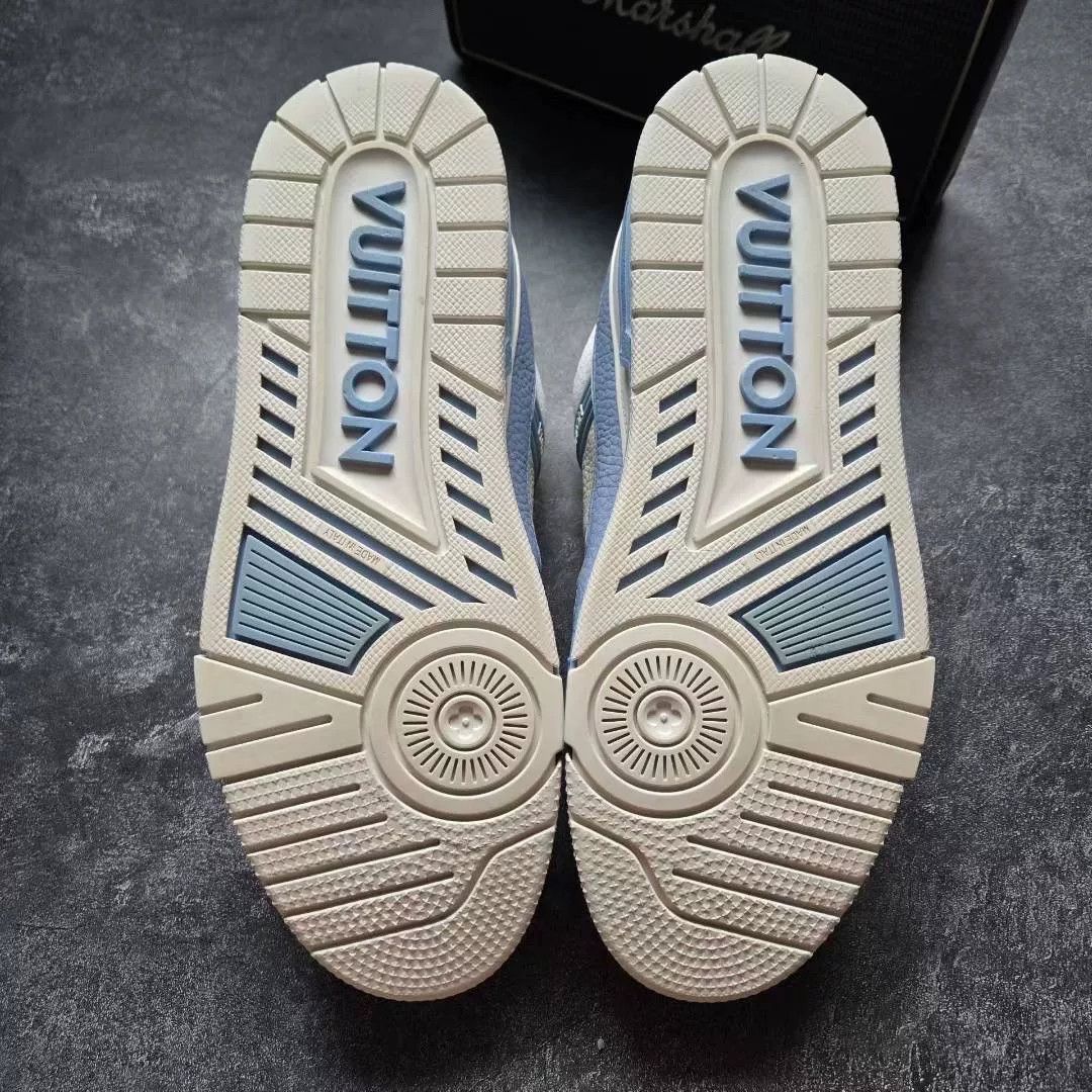 Louis Vuitton Louis Vuitton Training Blue Lowtop Sneakers 41 Men Size US 8.5 / EU 41-42 - 6 Thumbnail