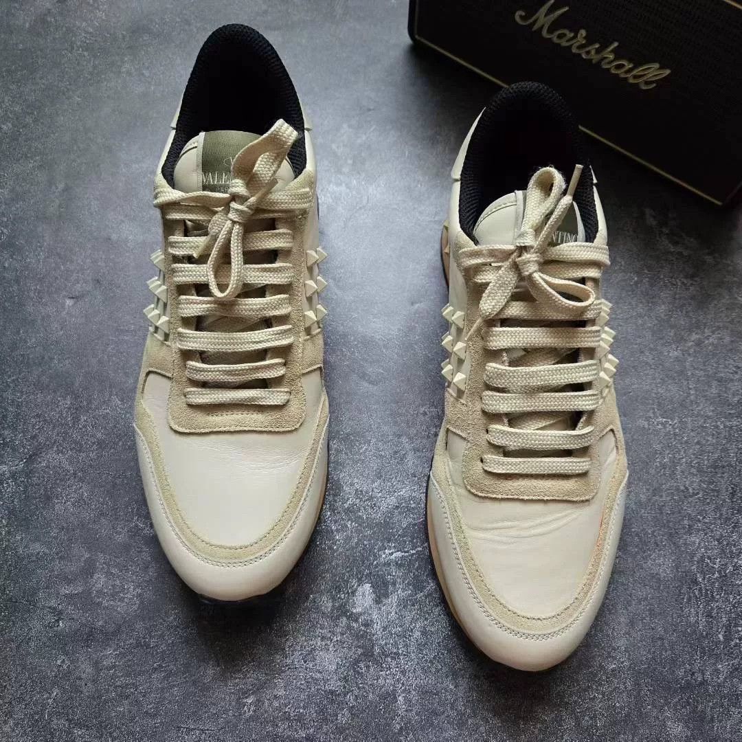 Valentino Valentino White Lowtop Sneakers 40 Men Size US 7.5 / EU 40-41 - 3 Thumbnail