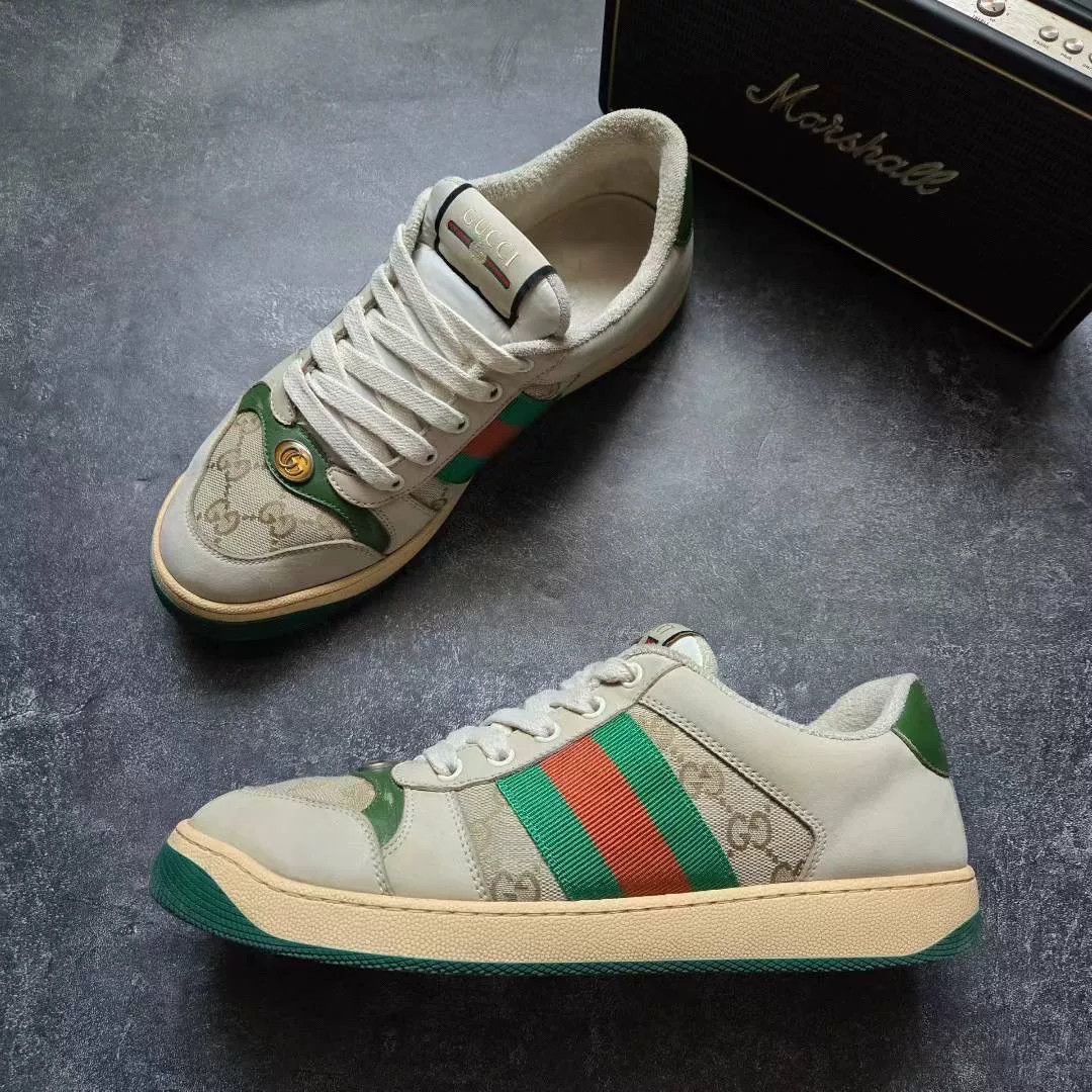 Gucci Gucci Distressed Lowtop Sneakers 41 Men Size US 8.5 / EU 41-42 - 4 Thumbnail