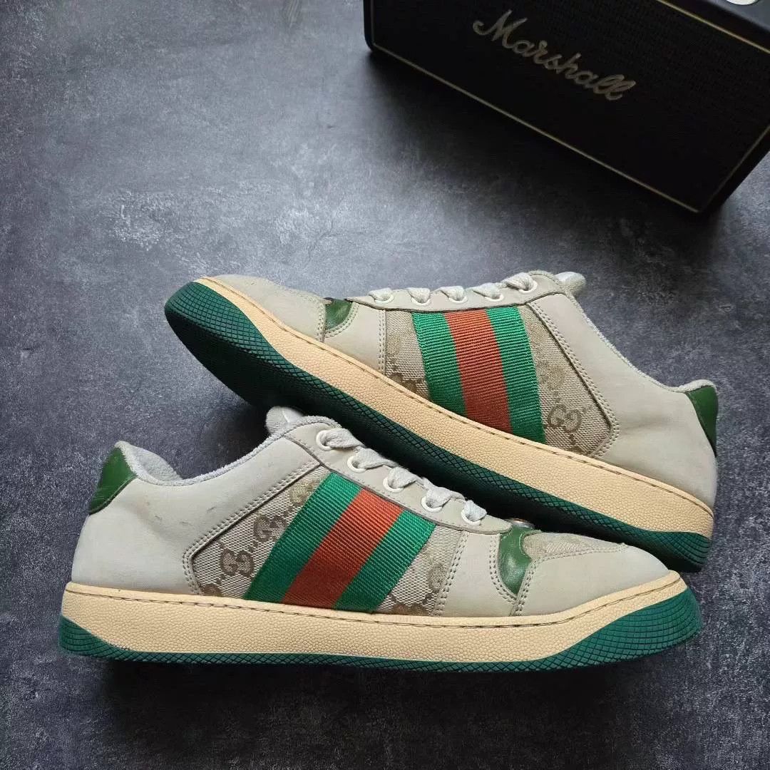 Gucci Gucci Distressed Lowtop Sneakers 41 Men Size US 8.5 / EU 41-42 - 2 Thumbnail