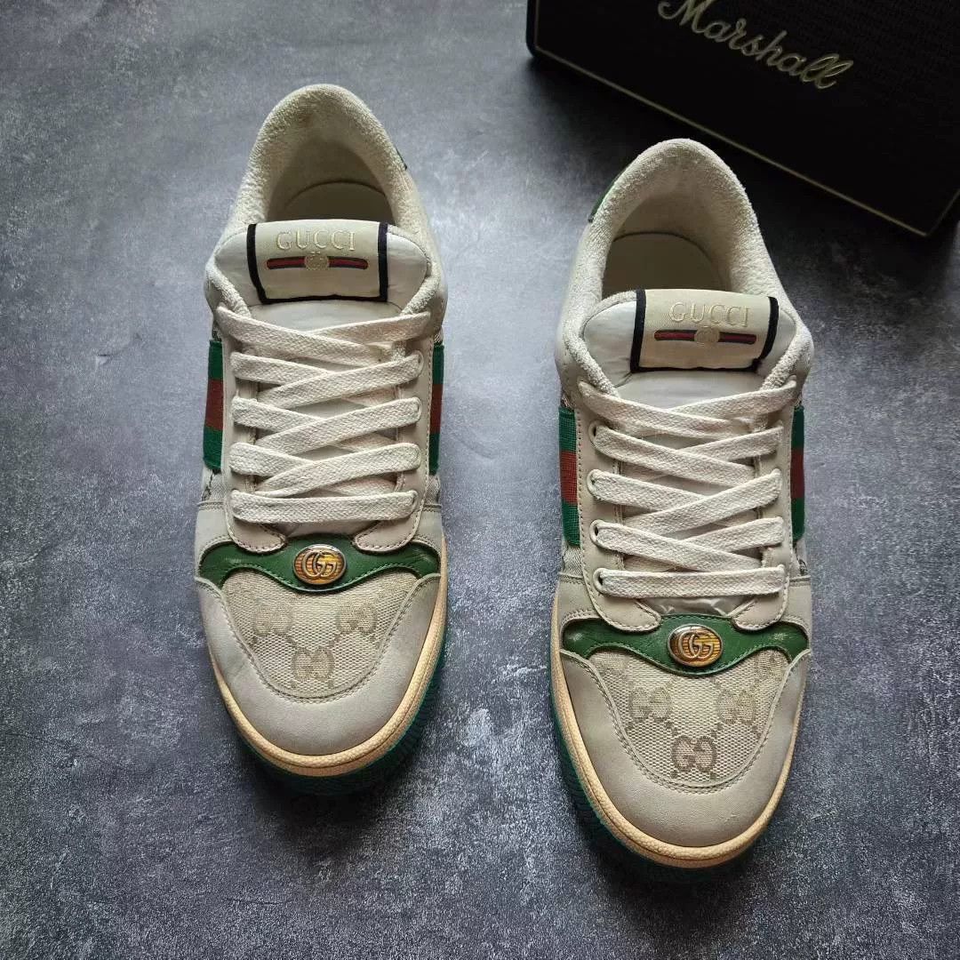 Gucci Gucci Distressed Lowtop Sneakers 41 Men Size US 8.5 / EU 41-42 - 3 Thumbnail