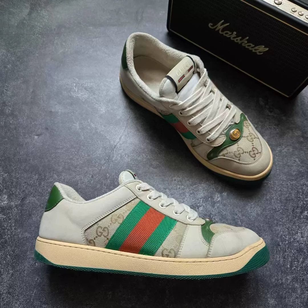 Gucci Gucci Distressed Lowtop Sneakers 41 Men Size US 8.5 / EU 41-42 - 5 Thumbnail
