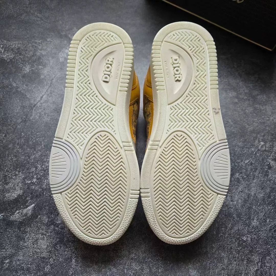 Dior Dior Yellow Lowtop Sneakers 27 Women Size US 8 / IT 38 - 7 Thumbnail