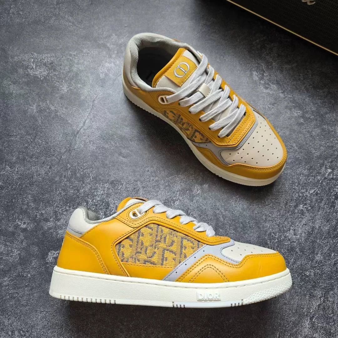 Dior Dior Yellow Lowtop Sneakers 27 Women Size US 8 / IT 38 - 5 Thumbnail