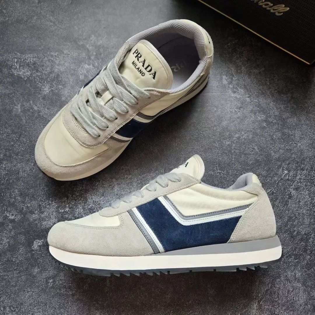Prada Prada Blue Lowtop Sneakers 41 Men Size US 8.5 / EU 41-42 - 3 Thumbnail