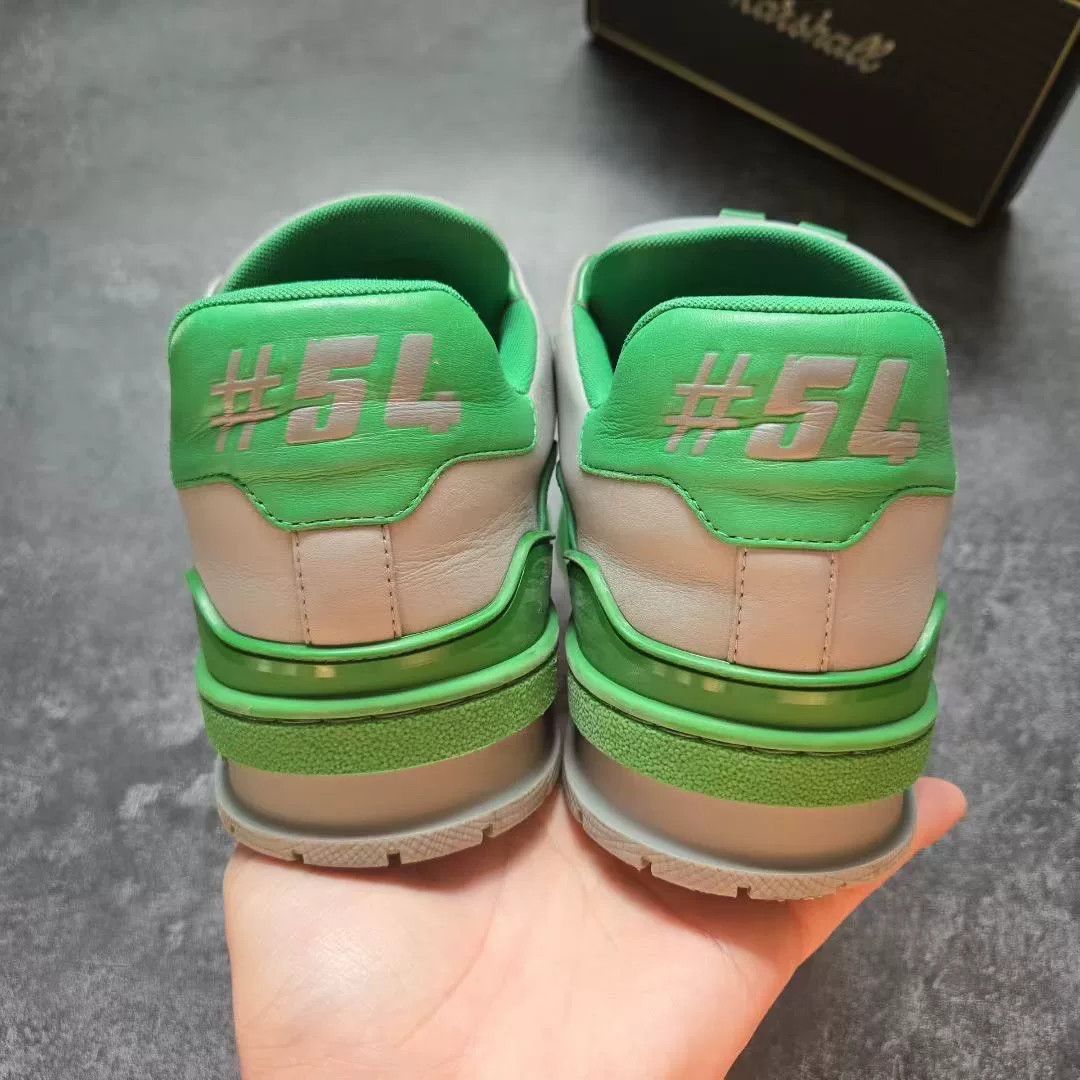 Louis Vuitton Louis Vuitton Training Green Lowtop Sneakers 41 Men Size US 8.5 / EU 41-42 - 6 Thumbnail