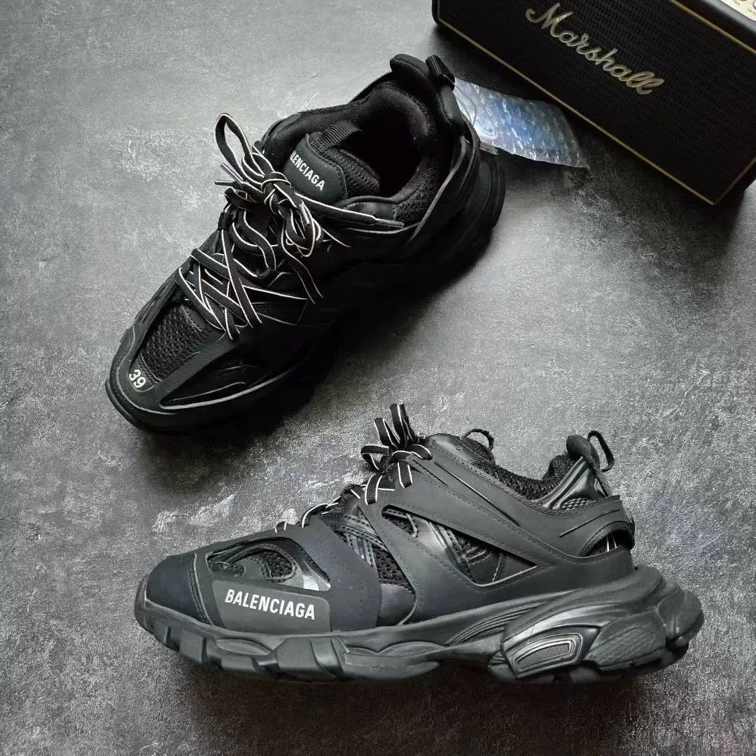 Balenciaga Balenciaga Black Lowtop Sneakers 39 Men Size US 6.5 / EU 39-40 - 4 Thumbnail