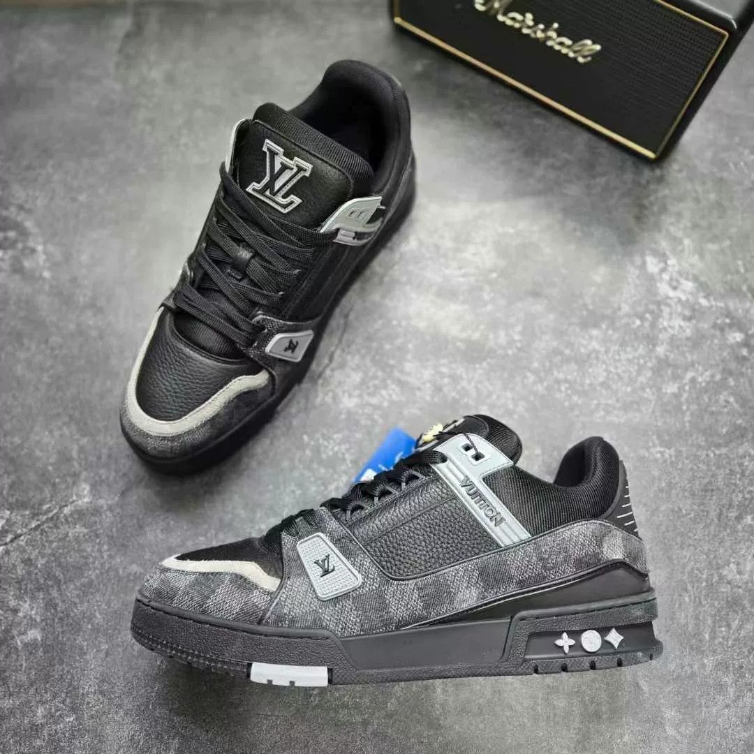 Louis Vuitton Louis Vuitton Training Gray Lowtop Sneakers 42 Men Size US 9 / EU 42 - 4 Thumbnail