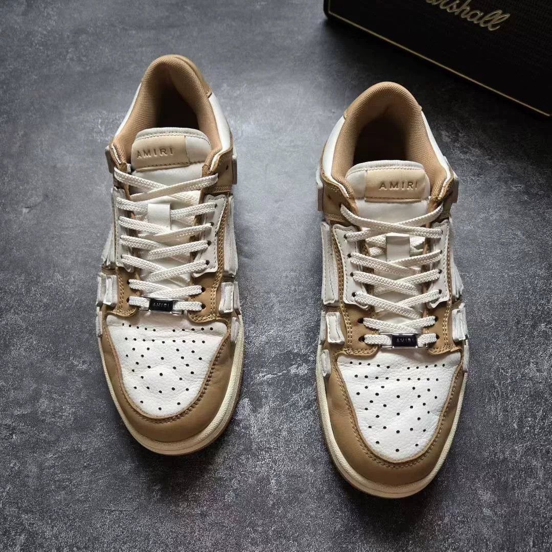 Amiri Amiri White Lowtop Sneakers 42 Men Size US 9 / EU 42 - 3 Thumbnail