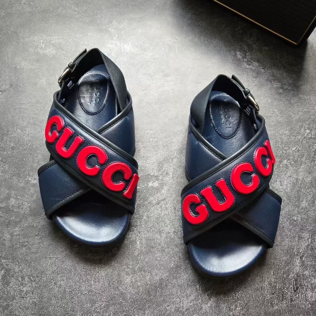 Gucci Gucci Retro Sandals 39 Women Size US 8.5 / IT 38.5 - 3 Thumbnail