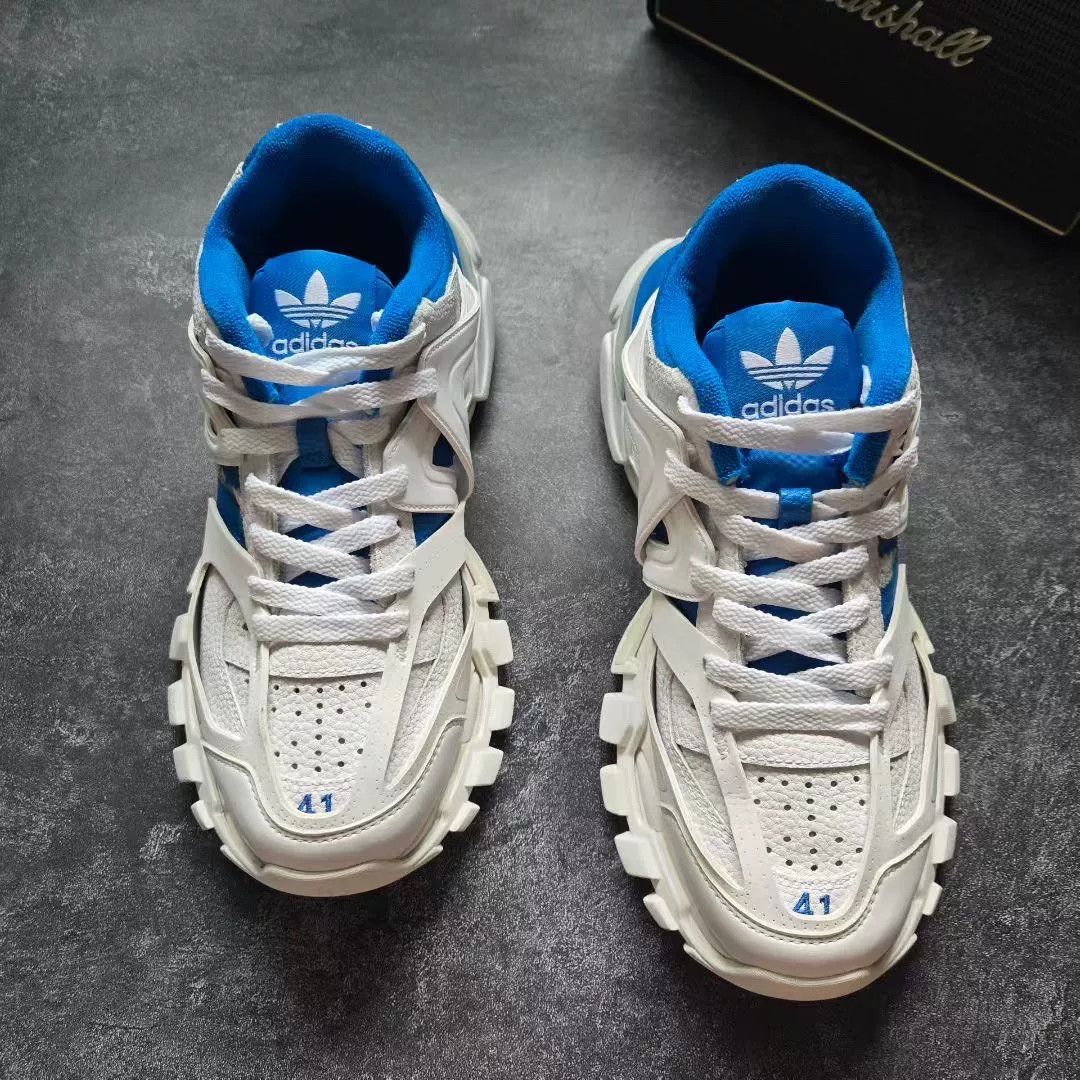 Balenciaga Balenciaga Collab Blue Lowtop Sneakers 41 Men Size US 8.5 / EU 41-42 - 3 Thumbnail
