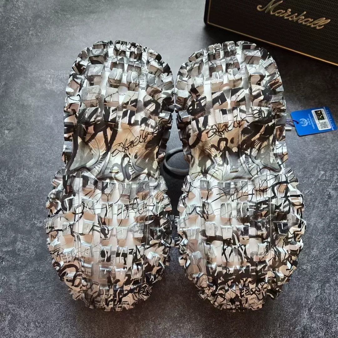 Balenciaga Balenciaga Graphic Black Lowtop Sneakers 41 Men Size US 8.5 / EU 41-42 - 7 Thumbnail