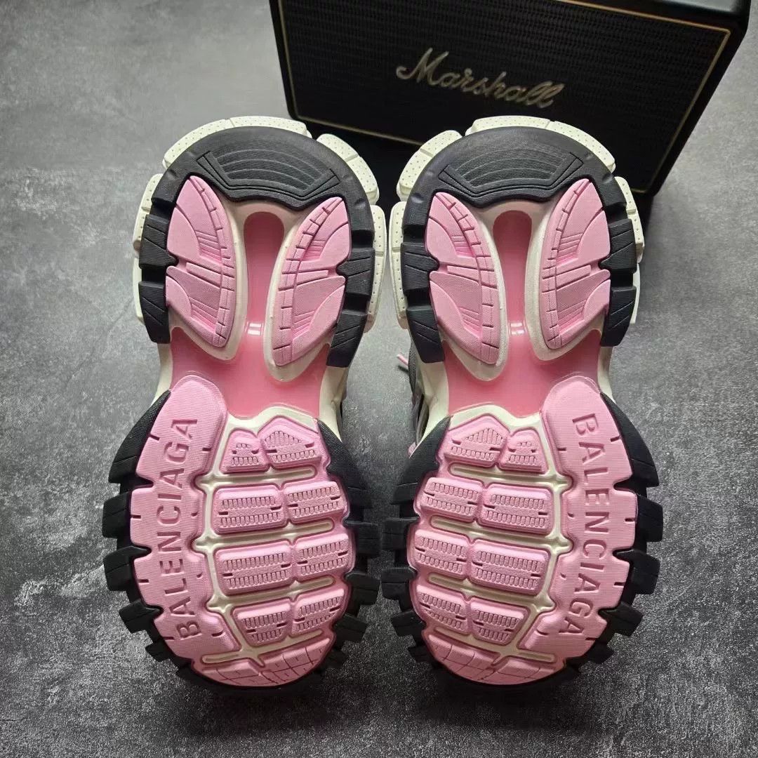 Balenciaga Balenciaga Pink Lowtop Sneakers 35 Women Size US 5 / IT 35 - 3 Thumbnail
