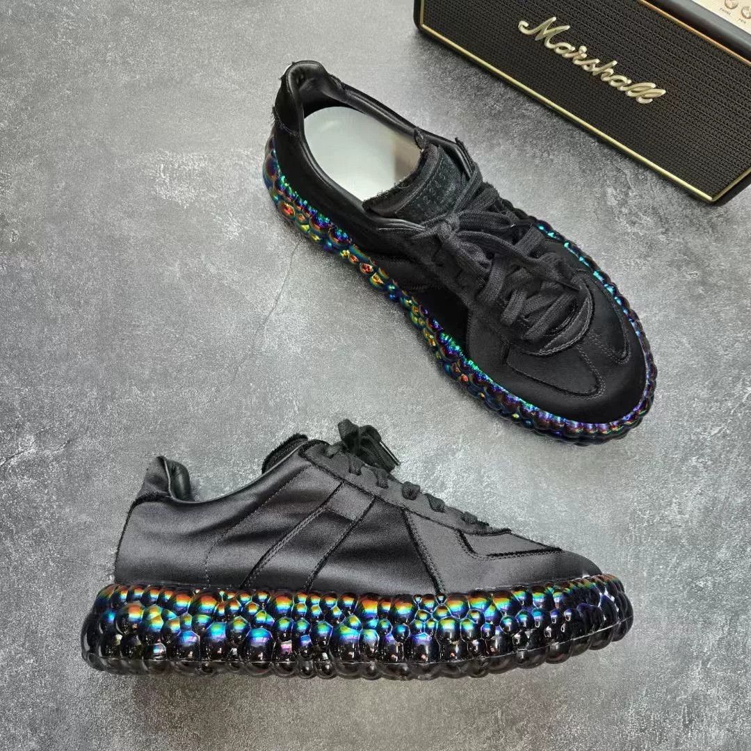 Maison Margiela Maison Margiela Rainbow Multi Lowtop Sneakers 41 Men Size US 8.5 / EU 41-42 - 5 Thumbnail